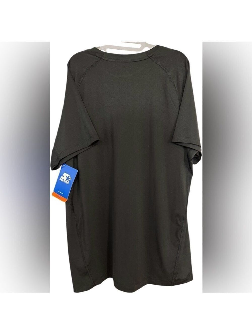 Starter Dri-Star Big Men Plus Short Sleeve Fitted Black Short Sleeve 2X T NWT - Picture 4 of 11